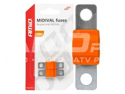 Poistky MIDIVAL 30A AMIO-03473
