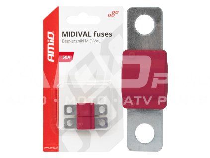 Poistky MIDIVAL 50A AMIO-03475
