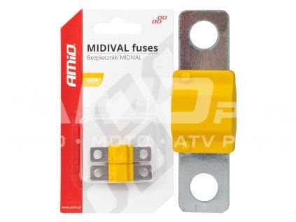 Poistky MIDIVAL 60A AMIO-03476