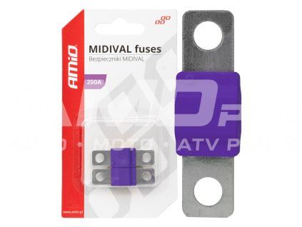 Poistky MIDIVAL 200A AMIO-03482