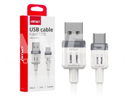 Kábel USB na USB-C 3A 100cm FullLINK AMIO-03905