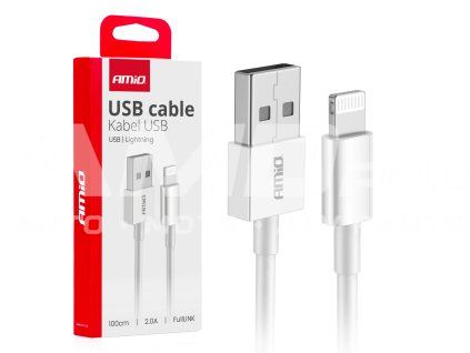 Kábel USB na nabíjanie 2A 100cm FullLINK AMiO-03895