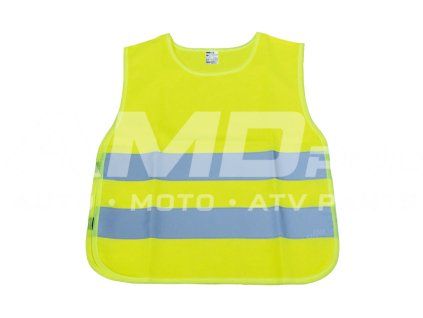 Reflexná vesta detská žltá AMiO-01736