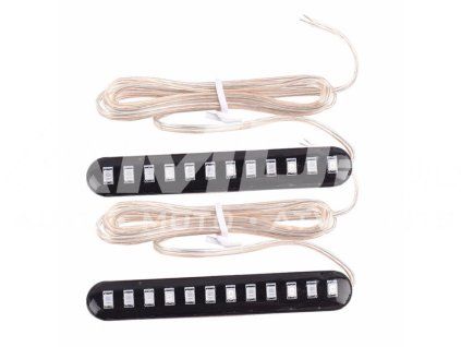 LED smerovky dynamické plávajúce 100% vodotesné 2 ks