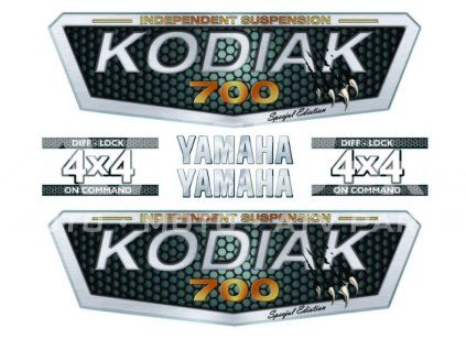 Sada nálepiek Yamaha Kodiak 700