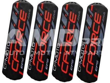 Kryty tlmičov Cfmoto cforce červené