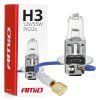 Halogénová žiarovka H3 12V 55W AMiO-01478