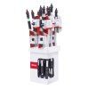 Sada teleskopických prietokových kief 108-180cm 12ks AMiO-04896