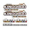 Sada nálepiek Suzuki Kingquad 750
