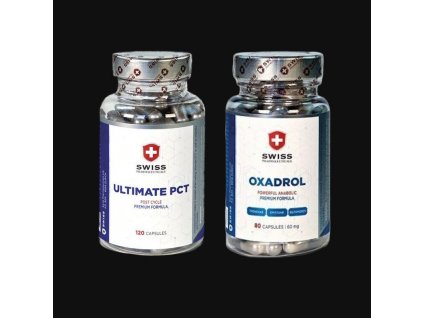 Swiss Pharmaceuticals Oxadrol 80 tabliet + Ultimate PCT 120 kapsúl
