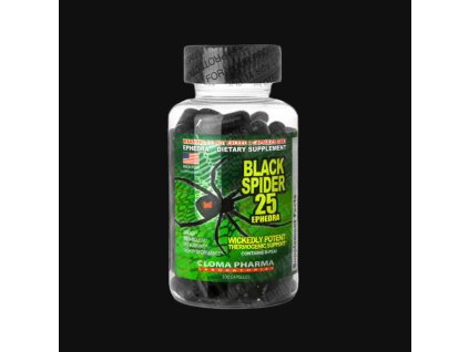 Cloma Pharma Black Spider 25 100 kapslí