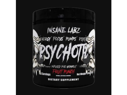 Insane Labz Psychotic Black 220 g - Ovocný Punč