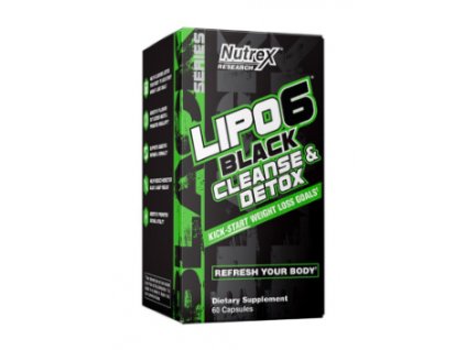 Nutrex Lipo-6 Black Cleanse & Detox 60 kapslí