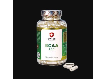 Swiss Pharmaceuticals - BCAA 2:1:1 - 180 kapsúl