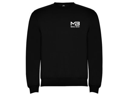 Muscle Beast Pánska mikina bez kapucne - Size L Black