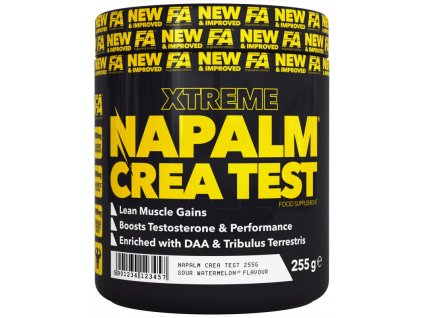 Fitness Authority Napalm Crea Test 255g - Lemon - Mango