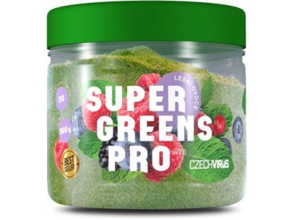 Czech Virus Super Greens Pro V2.0 360g - Apple Fresh