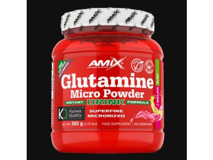 Amix Glutamine Micro Powder Drink 360 g - Mango