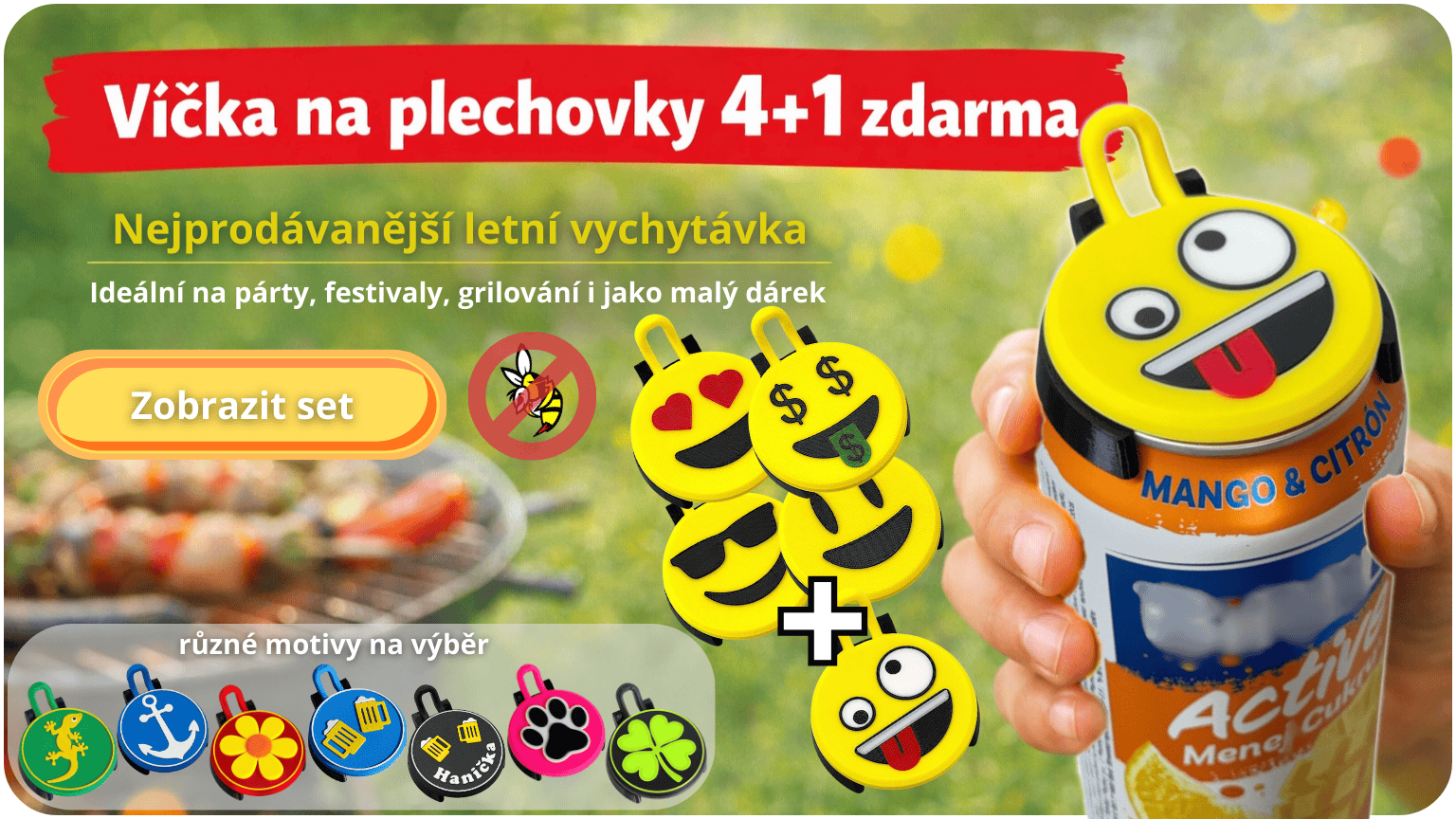 Víčka na plechovku