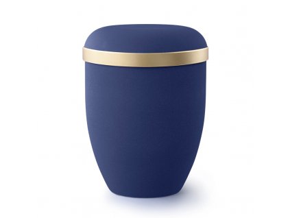 Ozdobný  obal na urnu - modrý