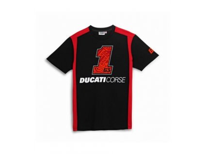 Tričko Ducati PB#1 Black Line