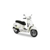 Vespa GTS Supertech Bianco Innocente 125 3 4 ant dx