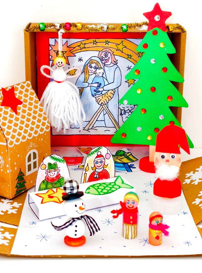 Vyráběnková krabička - Město