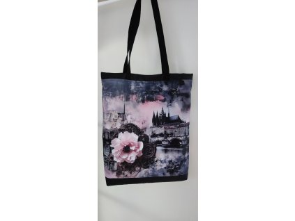 Taška nákupka - motiv Prahy.