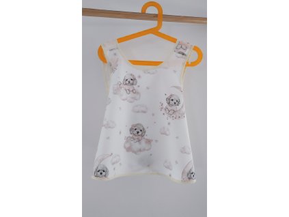 Dětská zástěrka do školky - pejsci.