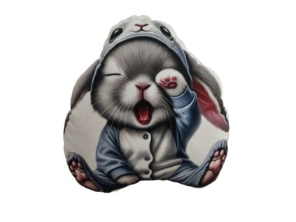 Polštářek - králíček.