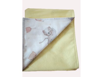 Nepropustná přebalovací podložka - kotě.