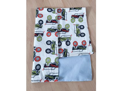 Nepropustná přebalovací podložka bavlněná.