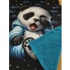 Deka do kočárku - panda.