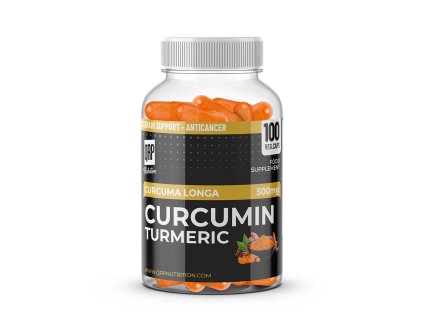 Curcumin Turmeric + piperine - 100veg caps
