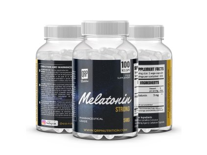 Melatonin strong 5mg/1 vege caps - 100caps