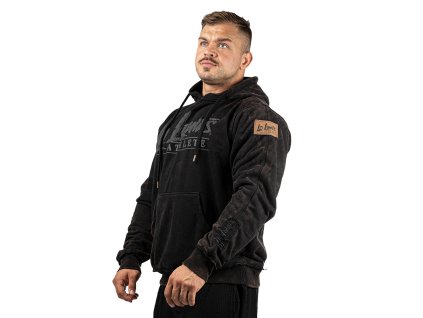 LEGAL POWER - LP LIMITS mikina s kapucňou - farba black