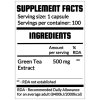 Green Tea – Extract 500mg/ 1 vege caps - 100caps