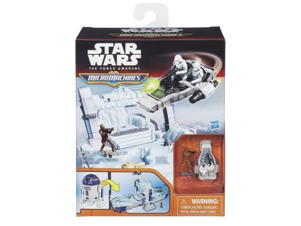2556 hasbro star wars the force awakens micro machines r2 d2 play set