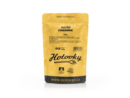 Hovězí consommé 680g (extra silný vývar) (Alergeny Sója)