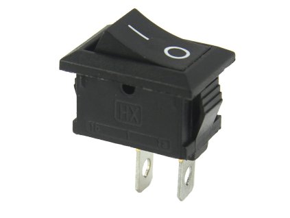 26019 kcd1 bistabilni kolebkovy spinac cerny 21x15mm 250v 2pin p00016