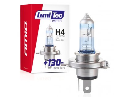 Halogenová žárovka LumiTec Limited +130% H4 12V 60/55W