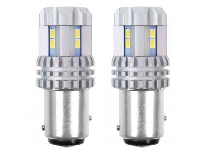 LED CANBUS žárovky CANBUS 3020 22SMD UltraBright 1157 BAY15D P21/5W White 12V/24V