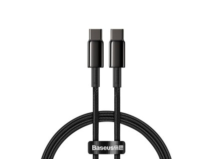 21900 kabel usb c na usb c baseus tungsten gold 100 w 100 cm