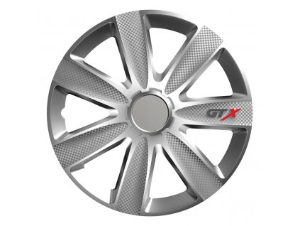 Poklice GTX carbon "silver" 17"