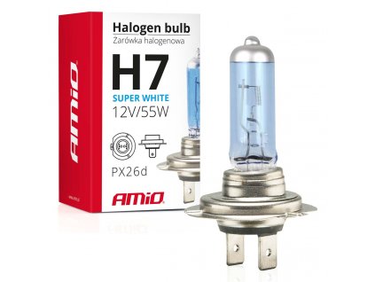 Halogenová žárovka H7 12V 55W UV filter (E4) Super White