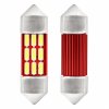 LED CANBUS 4014 12SMD Festoon C5W C10W C3W 31mm White 12V/24V