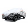 Autoplachta stříbrná se zipem, reflexní, 120 g + bavlna, velikost: SUV/VAN XL