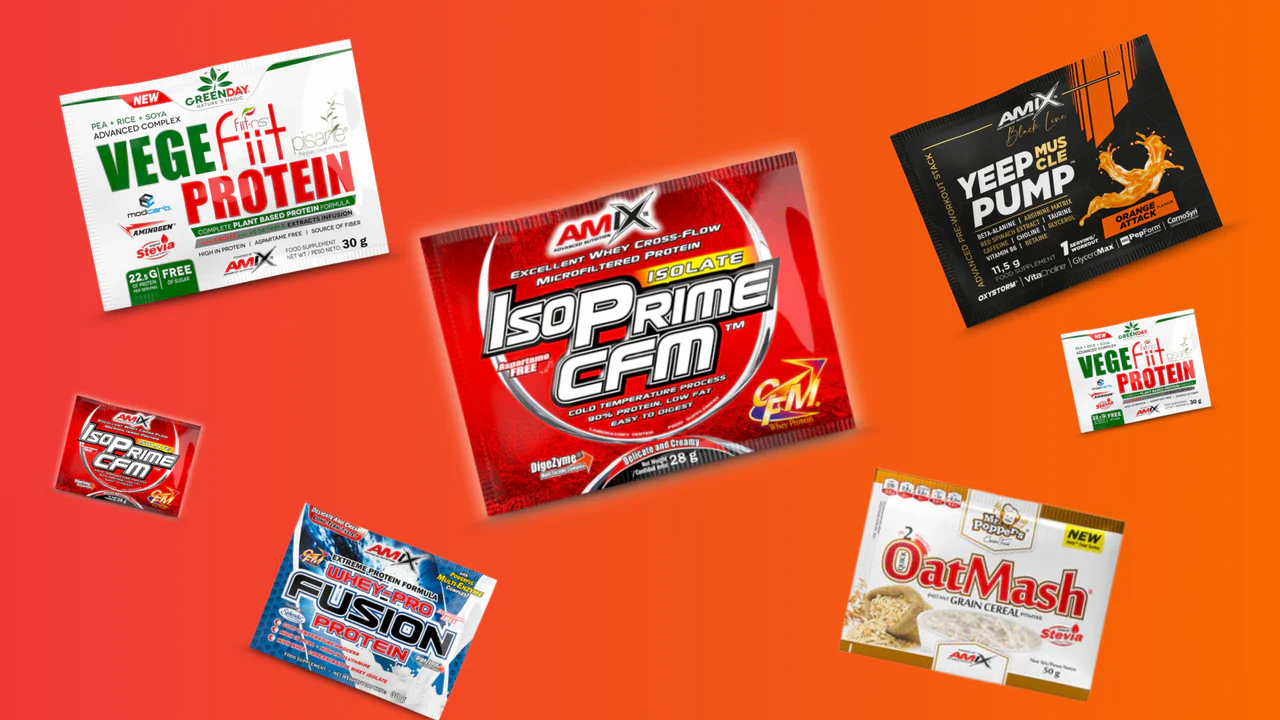 AMIX single-dose suplementace: Vezmi si ji s sebou kamkoli