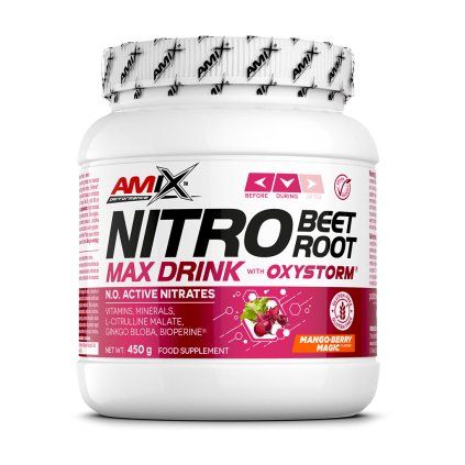 PER nitro beetroot max drink mango berry magic 450g 8594046794044