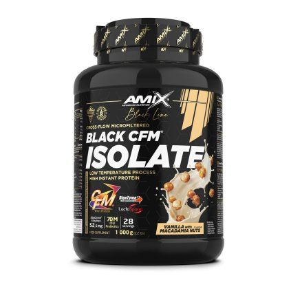 AMIX Black CFM Isolate - Vanilla with Macadamia Nuts